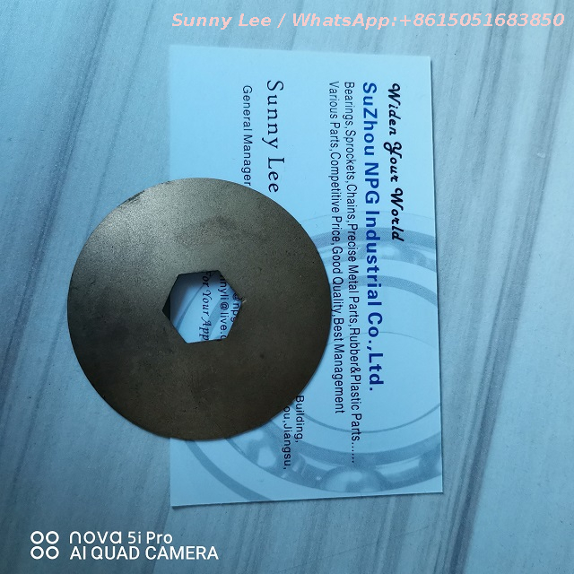 Bronzeprägung von Metallteilen