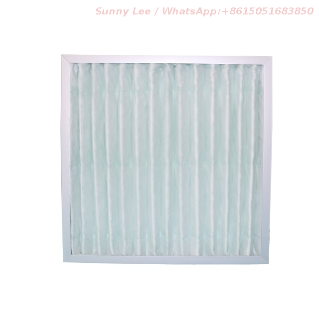 Luftfilter mit mittlerem Wirkungsgrad in Plattenbauweise