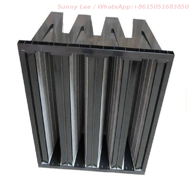 Kastenförmiger chemischer Luftfilter